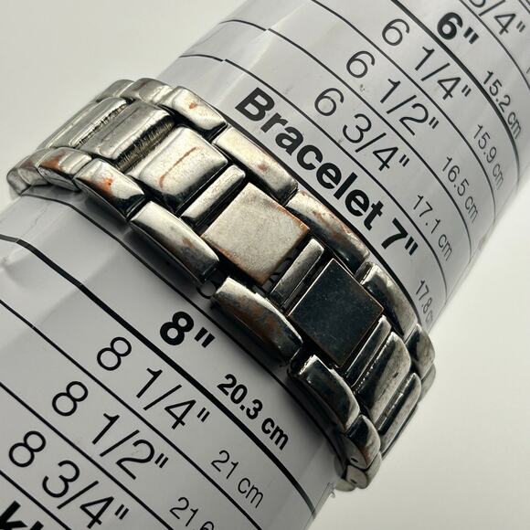 NY&C Silver-tone Stainless Steel Women’s Quartz Watch Working New Battery main image 8